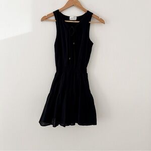 Universal thread black sleeveless mini dress xs